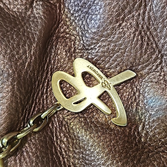 B Makowsky Purse Metallic Copper - Picture 5 of 8